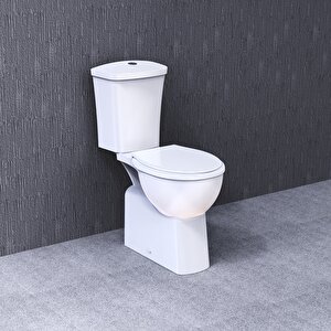 Eng1603 Engelli Kanallı Klozet,nkp Yavaş Kapak