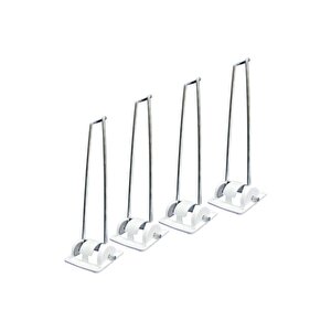 Katlanabilir Metal Ayaklı Ahşap Yer Sofrası Tepsi̇ Sini Siyah Mermer Desen - 90 Cm
