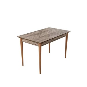 Pi̇notex Ayaklı Kali̇teli̇ Mdf Sabi̇t Yemek Masası - 72 x 112 cm – Atlanti̇k Çam