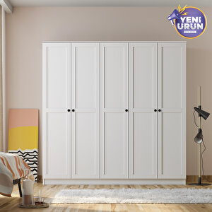 Side 5 Kapaklı Gardırop 184 Cm 184 cm
