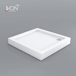 Coralt Kare, Monoblok Duş Teknesi H:12.5 90x90 cm