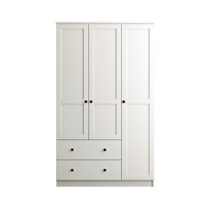 Side 3 Kapak 2 Çekmece Gardırop 184 Cm 184 cm