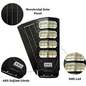 300 Watt Güneş Enerjili Solar Sokak Ve Yol Aydınlatma Armatürü