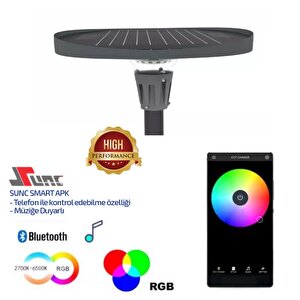 500watt Güneş Enerjili Solar Sokak Armatürü (3 Metre Direkli)