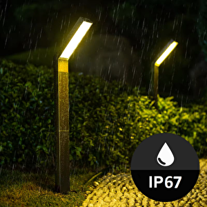 15watt Fonksiyonel Solar Çim / Bahçe Aydınlatma Armatürü