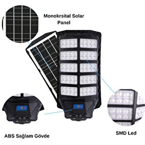 1000 Watt Güneş Enerjili Solar Sokak Ve Yol Aydınlatma Armatürü