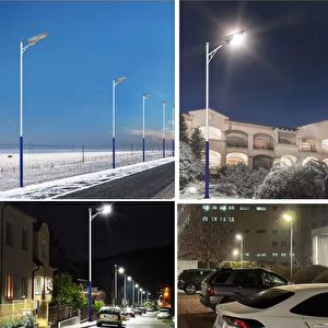 180 Watt Endüstriyel Güneş Enerjili Solar Sokak Ve Yol Aydınlatma Armatürü