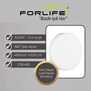 48watt Yeni Nesil Sıva Üstü Led Panel Armatür (günışığı)