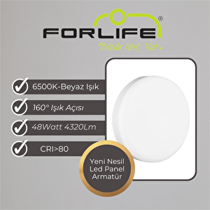 48watt Yeni Nesil Sıva Üstü Led Panel Armatür (beyaz Işık)