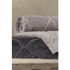 Voli Serisi Micro Cotton 30x50cm 3 Lü Havlu Seti V2-30x50 3adet