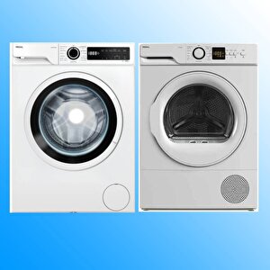 Cmi 90102 9 Kg Çamaşır Km 90221 9 Kg Kurutma Makinesi