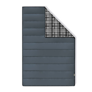 Haegs Flanel Kamp Battaniyesi, Seyahat Yorganı Dış Mekan Hafif Kompakt Outdoor Kamp Çadır Karavan Battaniye 215-150 Cm Antrasit