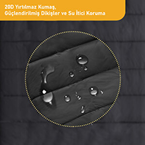 Haegs Flanel Kamp Battaniyesi, Seyahat Yorganı Dış Mekan Hafif Kompakt Outdoor Kamp Çadır Karavan Battaniye 215-150 Cm Antrasit