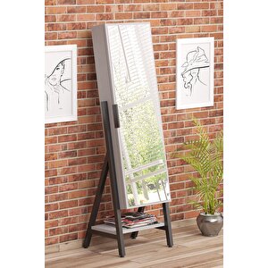 Pari̇s Modern Taki Dolabı Si̇s Gri̇