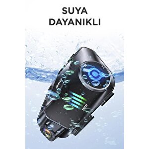 Torima Q28 Helmet Intercom +32gb Sd Kartlı Bluetooth Motorsiklet Kask Kulaklığı İnterkom