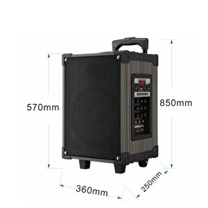 Torima Profesyonel Lt-912 Bt Kablosuz Hoparlör Bass Ses Kutusu