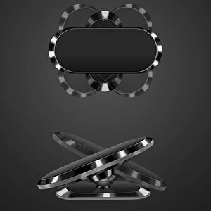 Torima Jx-007 Siyah Çok Amaçlı Magnetic Car Holder Araç İçi Telefon Tutucu