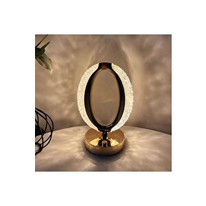Lw-21 Şarjlı Kristal Elmas Masa Lambası Dokunmatik Romantik Akrilik Led Gece Lambası