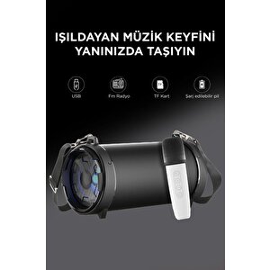 Torima Kts-1815 Karaoke Mikrofonlu Bluetooth Hoparlör Siyah