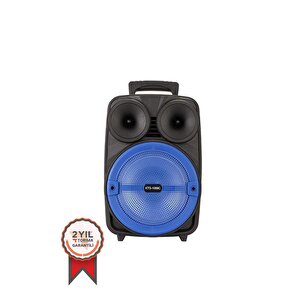 Torima Ktx-1089c Bt/usb/tf/fm/led Işıklı Bluetooth Hoparlör Siyah