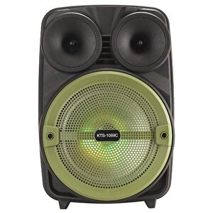 Torima Ktx-1089c Bt/usb/tf/fm/led Işıklı Bluetooth Hoparlör Siyah