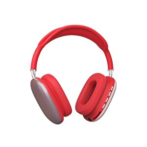 Torima P9 Bluetooth Kablosuz Stereo Kulaklık Kırmızı