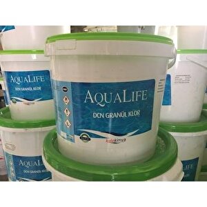 Aqualife Toz Havuz Klor %56 Lık 25 Lt