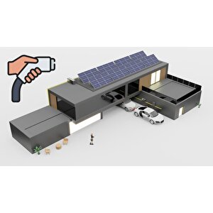 Teknovasyon Arge Güneş Enerji Araç Şarj İstasyonu Paketi