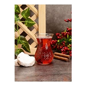 Timeless Kesme Kristal Çay Bardağı - 6 Lı Çay Bardak 42881