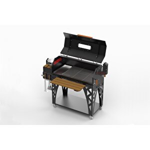 Hot Big Quartz Mangal Barbekü Smoker