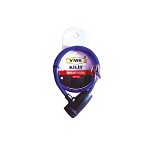 Eko Çelik Halatlı, İzoleli Bisiklet Kilidi - 8mm, 65 Cm