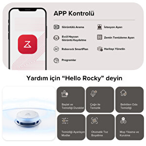 Roborock Qrevo Curv Akıllı Robot Süpürge