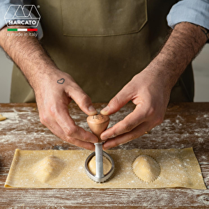 Classic Line Ravioli Kalıbı (oval 100mm)