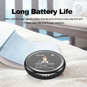 Ruizu M1 Mini Hoparlörlü Bluetooth Mp3 Çalar 8gb