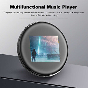 Ruizu M1 Mini Hoparlörlü Bluetooth Mp3 Çalar 8gb