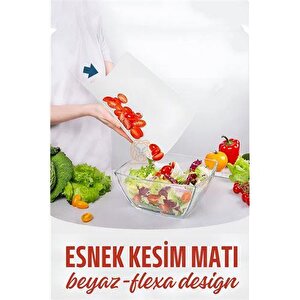 Transformacion Esnek Plastik Kesim Matı Flexa Design Beyaz 717838
