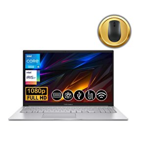 Vivobook I5-1335u 16gb 512gb M.2 Ssd X1504va-nj1424  Atl37 15.6" Fdos Notebook &mouse