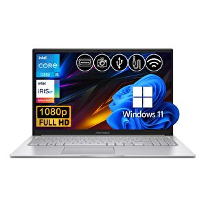 Vivobook I5-1335u 16gb 256gb M.2 Ssd X1504va-nj1424  Atl20 15.6" W11pro Taşınabilir Bilgisayar