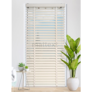 Krem Kumaş Jaluzi 100x260 cm