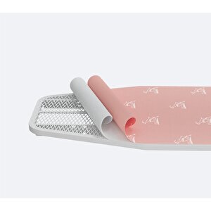 Gazella Ütü Altlığı +  Ütü Masası Kılıfı Bezi 50 X 135 Cm Pudra Set