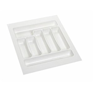 2 Adet Çekmece İçi Kaşıklık 42 X 49 Cm Beyaz Mutfak Çekmece Düzenleyici