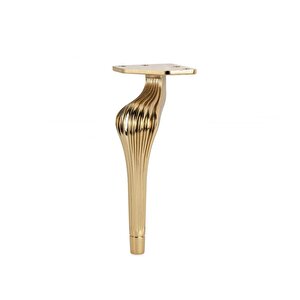 Ottoman Lüx Metal Ayak 16 Cm Altın Mobilya Koltuk Ayağı