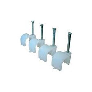 Kablo Kroşe Çi̇vi̇li̇ Kroşe 100'lü Paket, 4 No (3*15 Kablolar 4