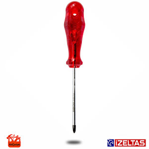 İzeltaş Yıldız Tornavida Kraft  6 X 150 Genel Kullanım Uzun Boy