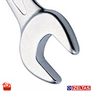 İzeltaş Açık Ağız Anahtar Çatal İki Ağız Açıkağız  30 X 32