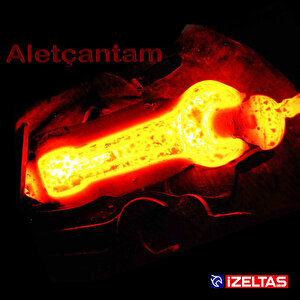 İzeltaş Açık Ağız Anahtar Çatal İki Ağız Açıkağız  30 X 32