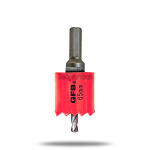 Bi Metal Panç Metal Testere 20 Mm + Hex Düz Girişli Adaptör