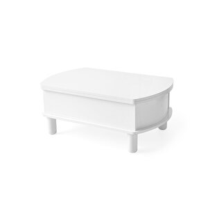 Leydi 5 Kademeli Oval Akıllı Sihirli Orta Sehpa 599 60x90 Beyaz