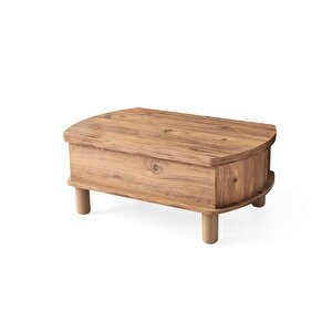 Leydi 5 Kademeli Oval Akıllı Sihirli Orta Sehpa 599 60x90 Çam