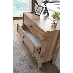 Tuna Şifonyer %100 Mdf | Ücretsiz Teslimat Ve Kurulum